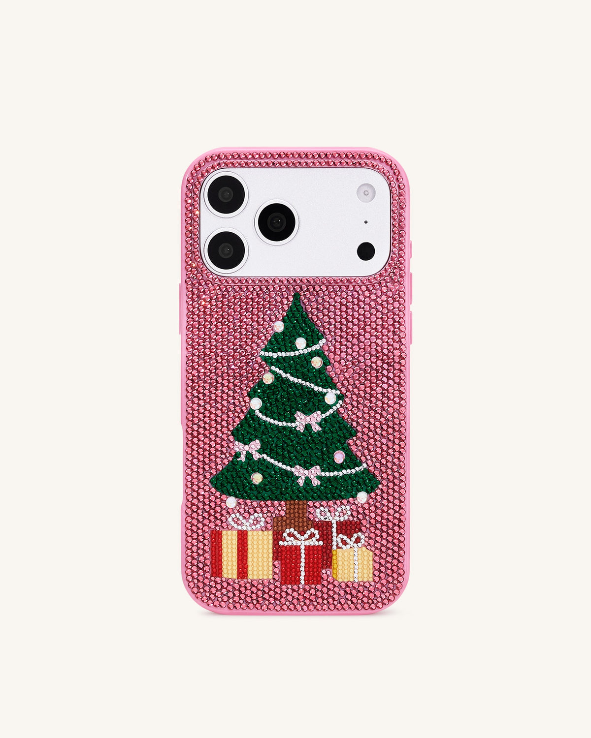 Christmas Tree Bling Phone Case - Pink | JW PEI