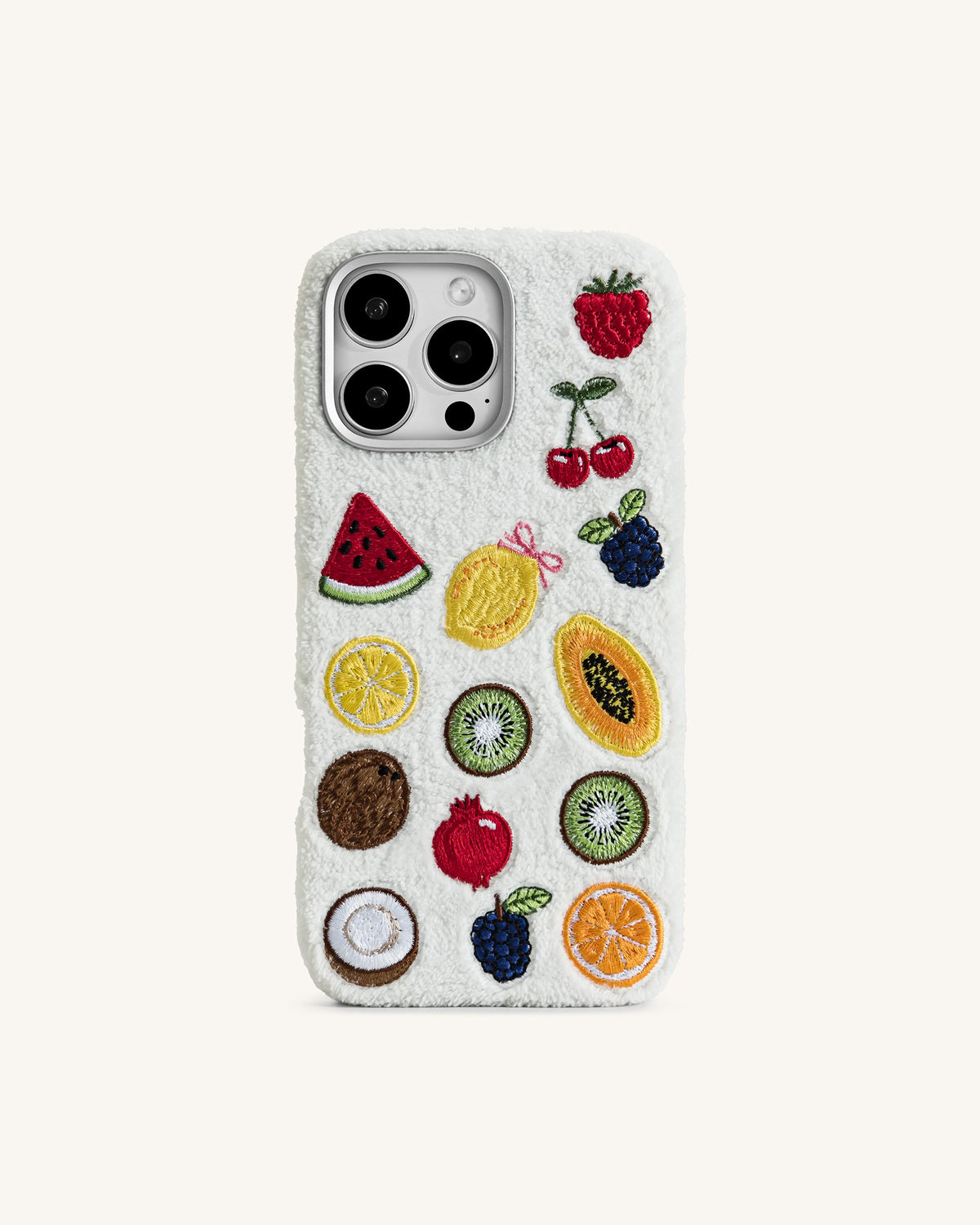 Fruit Fiesta Phone Case - Multicolor White | JW PEI