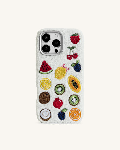 Fruit Fiesta Phone Case - Multicolor White | JW PEI