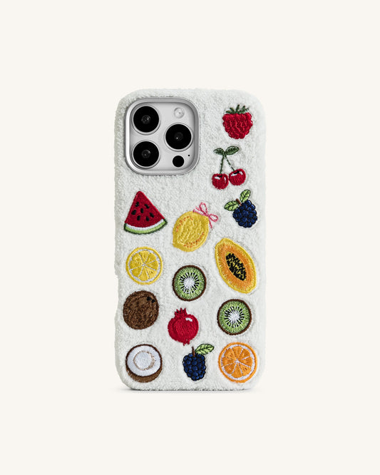Fruit Fiesta Phone Case - Multicolor White | JW PEI
