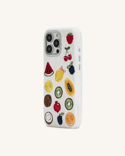 Fruit Fiesta Phone Case - Multicolor White | JW PEI