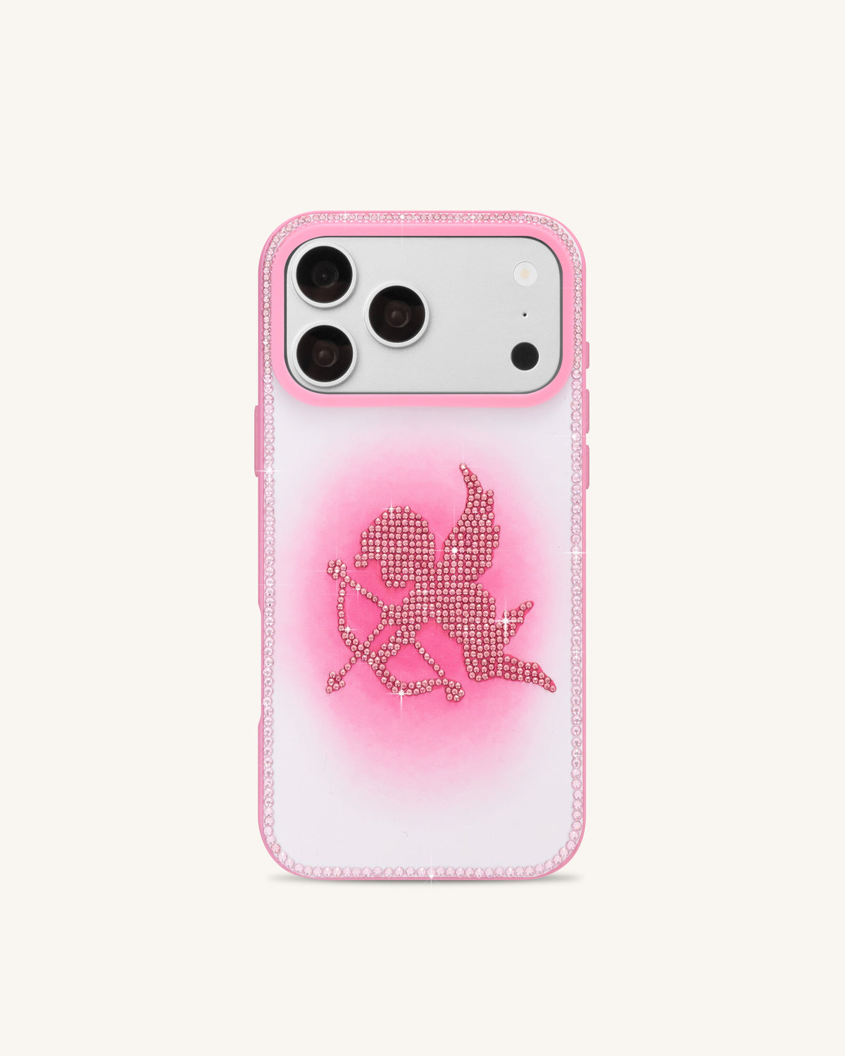 Rhinestone Angel Phone Case - Pink | JW PEI