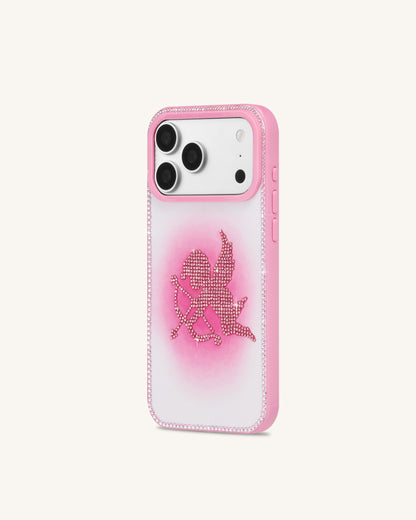 Rhinestone Angel Phone Case - Pink | JW PEI