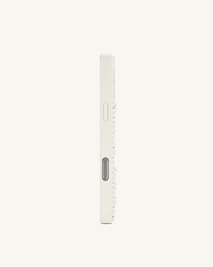 Orca Pearl Embellished Phone Case – White | JW PEI