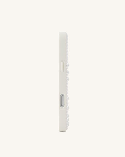 Seahorse Pearl Phone Case - White | JW PEI