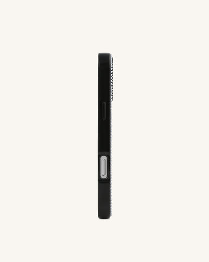 Retro Icon Artificial Crystal Phone Case - Black | JW PEI