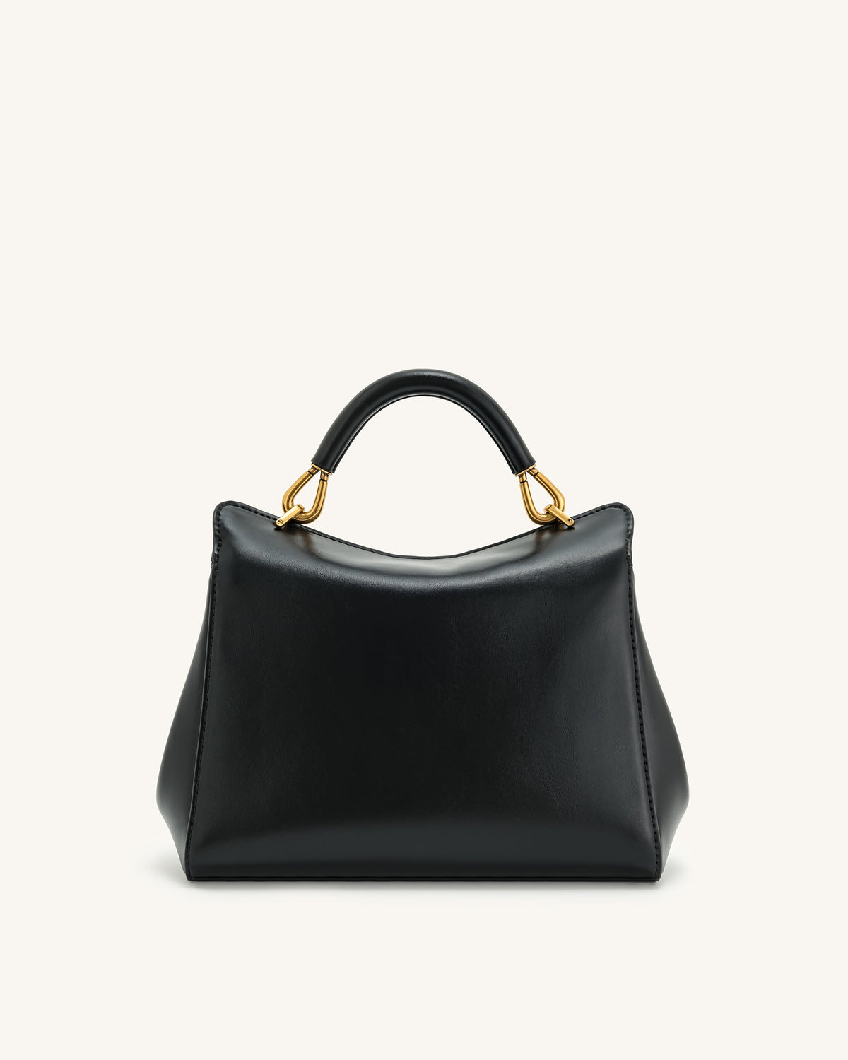 Lucia Classic Top Handbag - Black | JW PEI