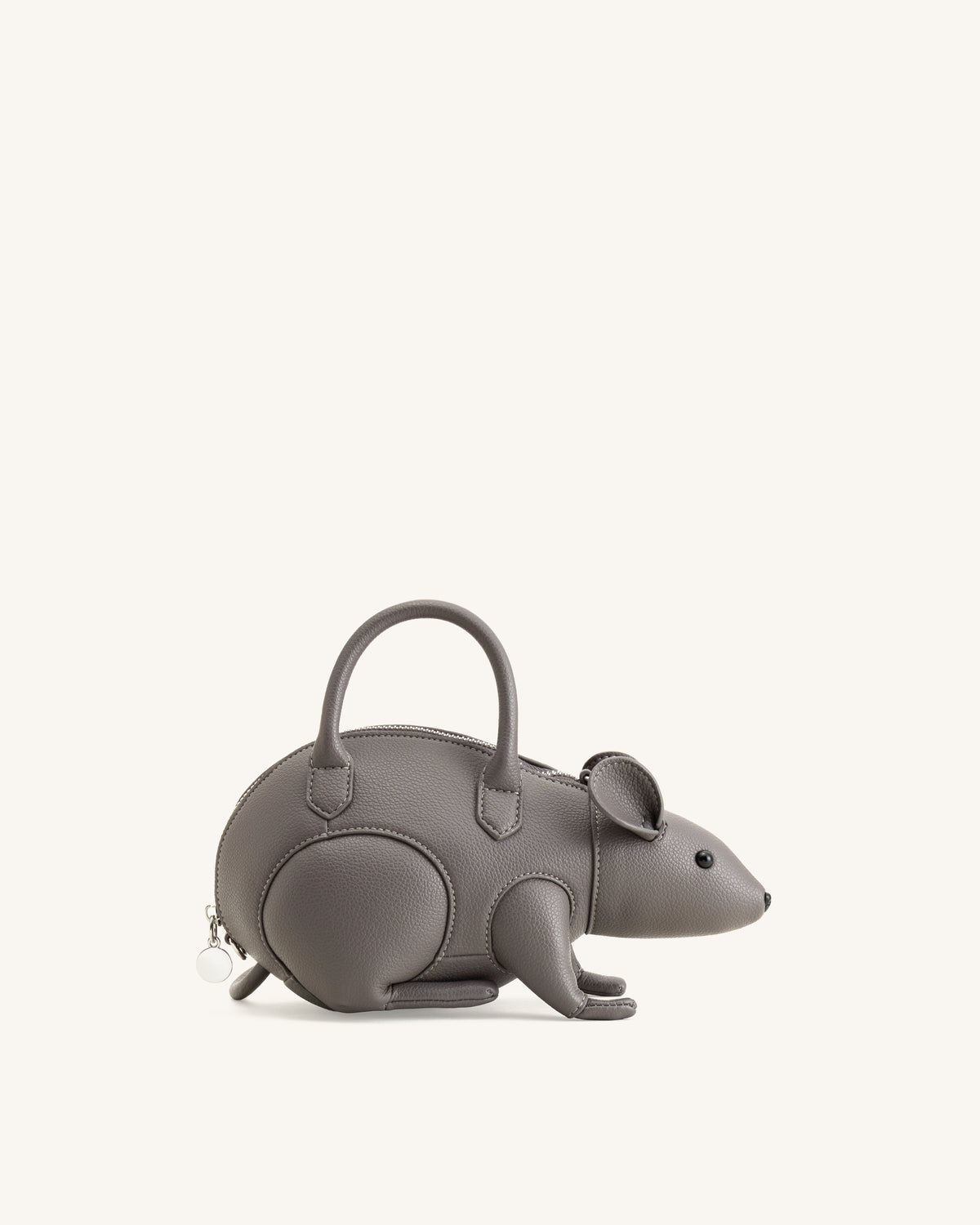 Mia Mouse Top Handle Bag - Gray | JW PEI