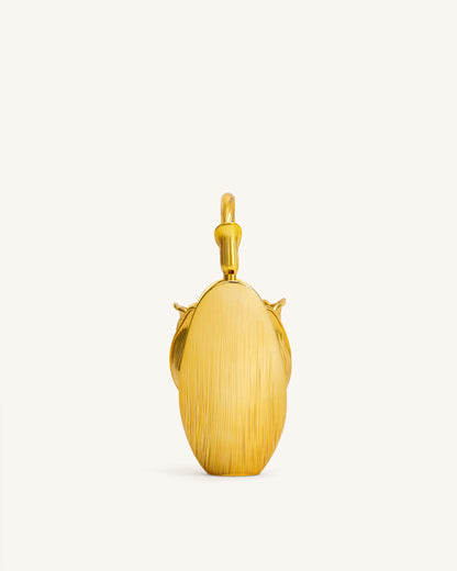 Ella Tulip Vase Top Handle Bag - Gold | JW PEI