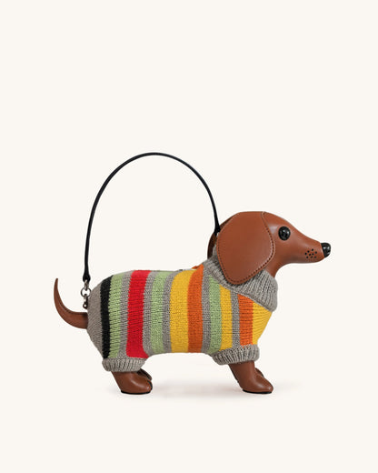 Addison Dachshund Handbag - Multicolor | JW PEI