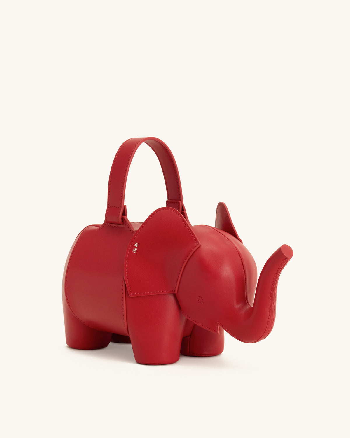 Claire Elephant Shaped Handbag - Red | JW PEI