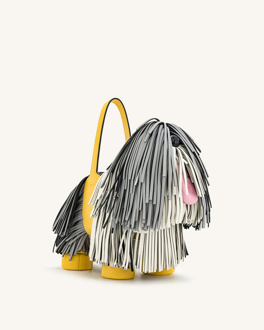 Nita Puppy Shape Handbag - Gray | JW PEI