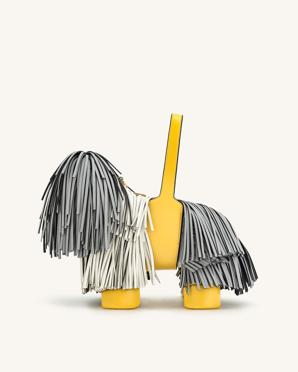 Nita Puppy Shape Handbag - Gray | JW PEI