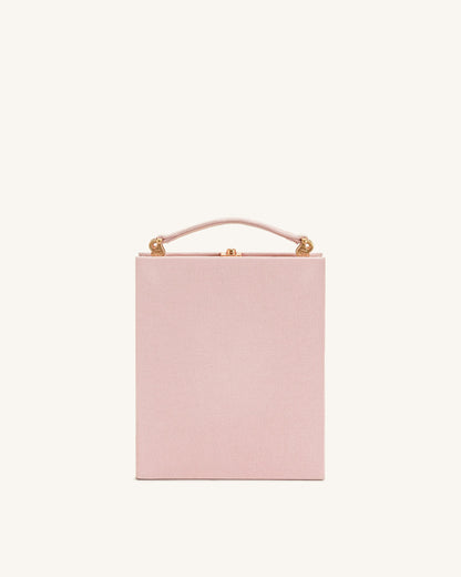 Taya Orchid Motif Book Shape Clutch Bag - Pink | JW PEI