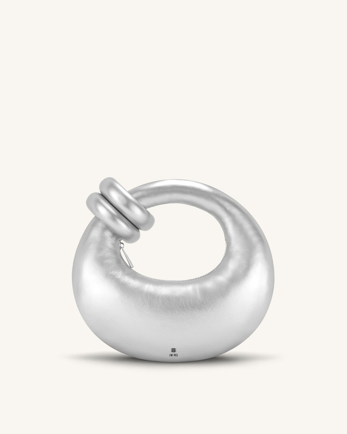 Abacus Top Handle Bag - Silver | JW PEI
