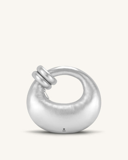 Abacus Top Handle Bag - Silver | JW PEI