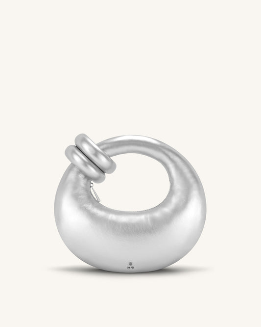 Abacus Top Handle Bag - Silver | JW PEI