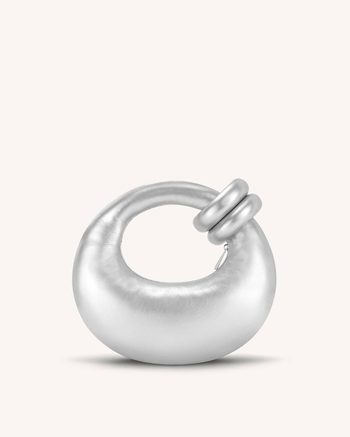 Abacus Top Handle Bag - Silver | JW PEI