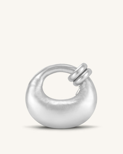 Abacus Top Handle Bag - Silver | JW PEI