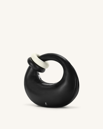 Abacus Top Handle Bag - Black | JW PEI