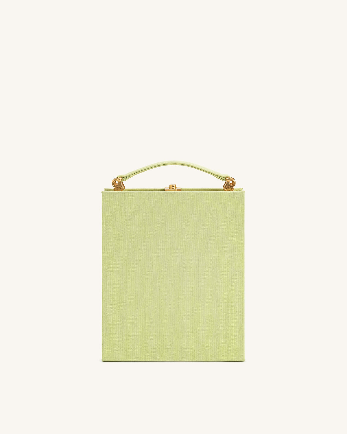 Taya-Puppy Pattern Book Shape Clutch Bag - Light Green | JW PEI