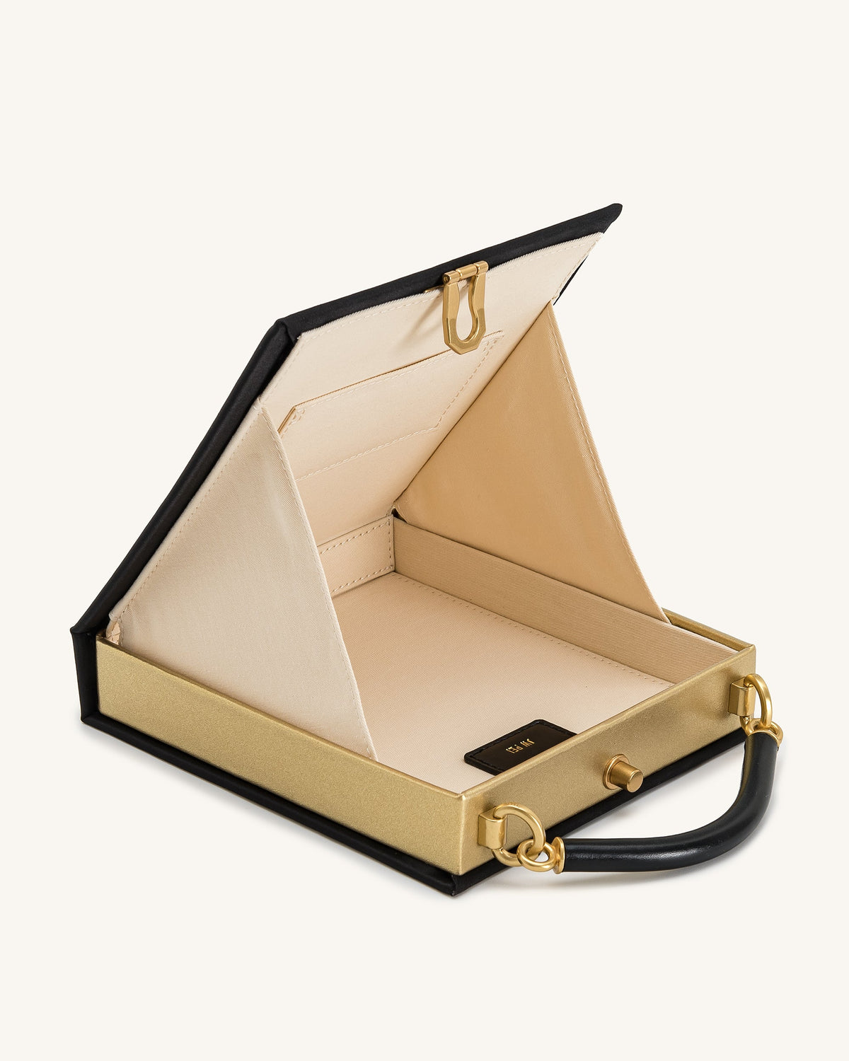 Elle Colorful Beaded Book Top Handle Bag - Black | JW PEI