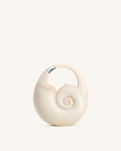 Caylee Shell Bag - White | JW PEI