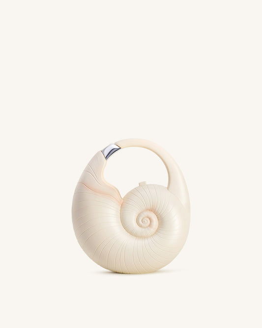 Caylee Shell Bag - White | JW PEI