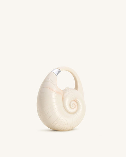 Caylee Shell Bag - White | JW PEI
