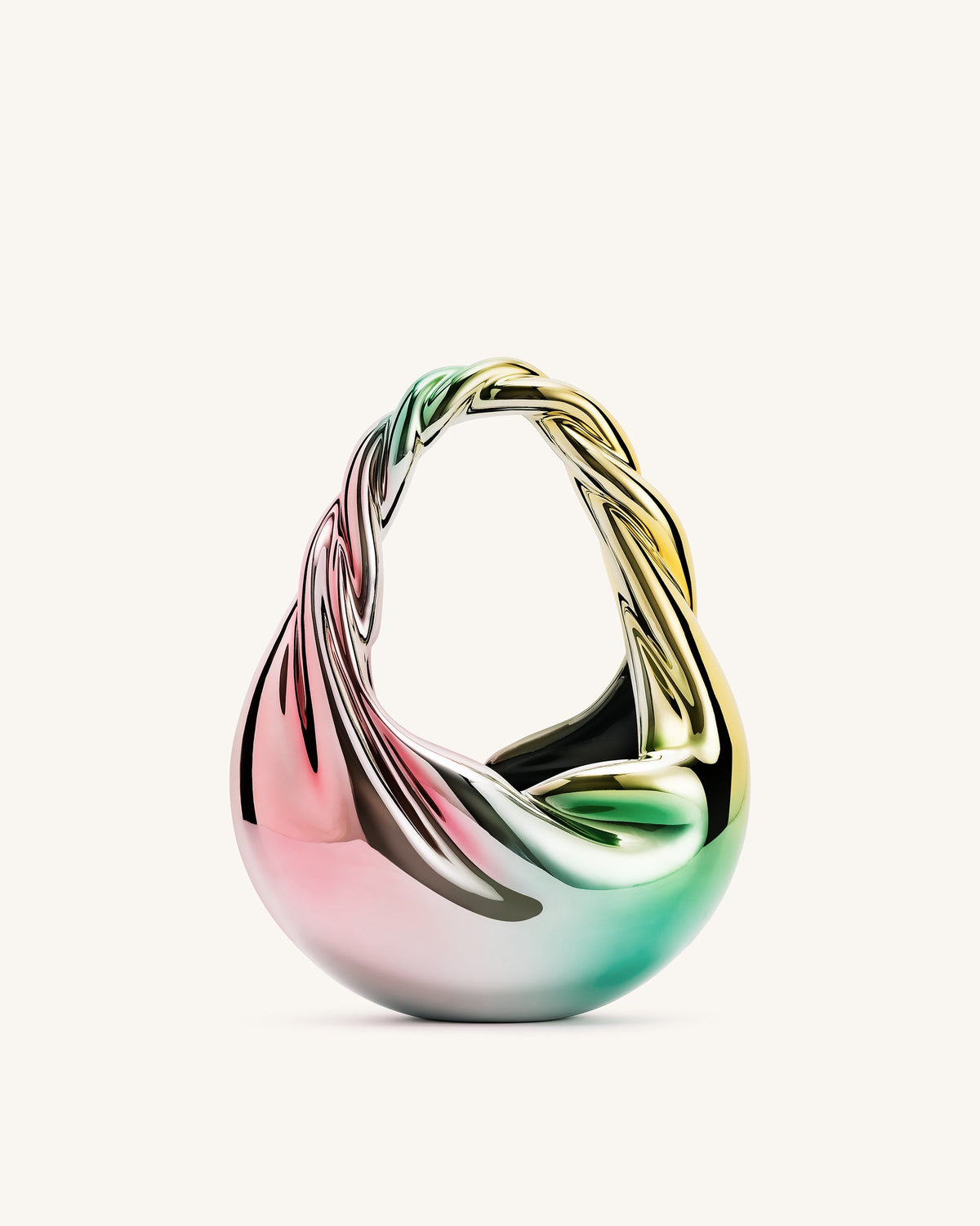 Willow Twist Crescent Top Handle Bag - Multicolor | JW PEI