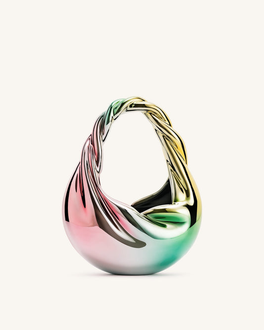 Willow Twist Crescent Top Handle Bag - Multicolor | JW PEI