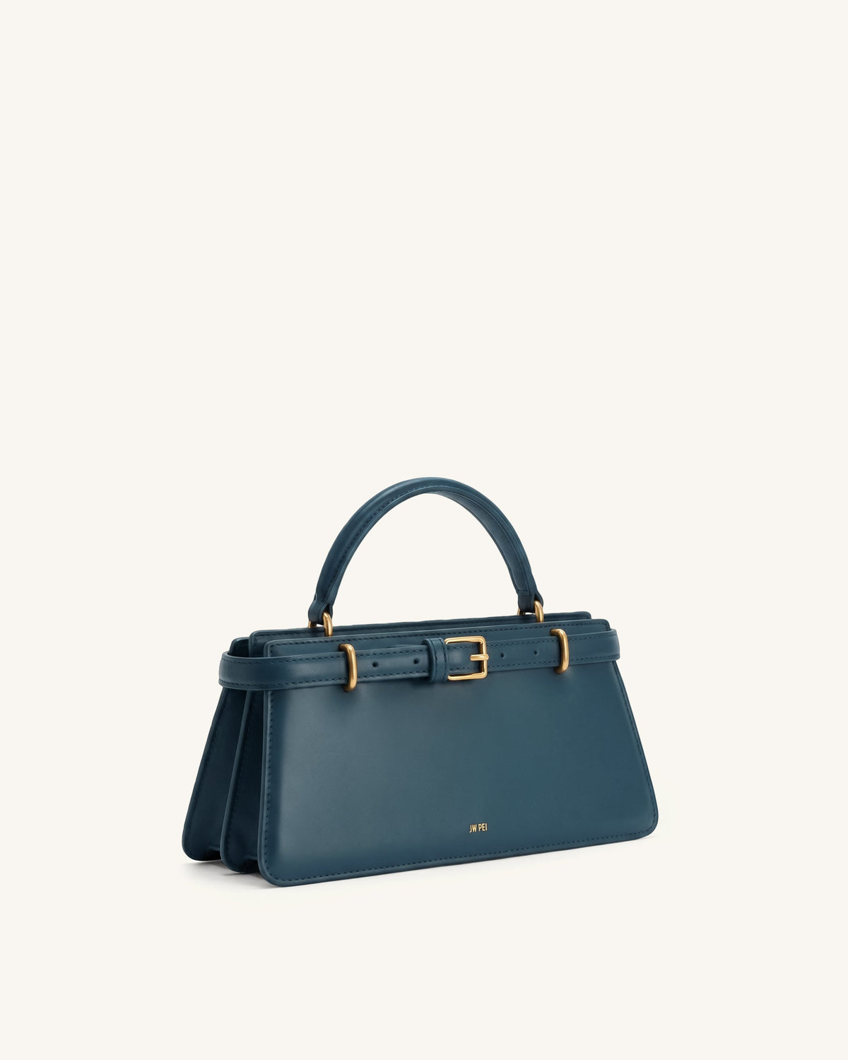 Elena Classic Top Handle Bag - Navy | JW PEI
