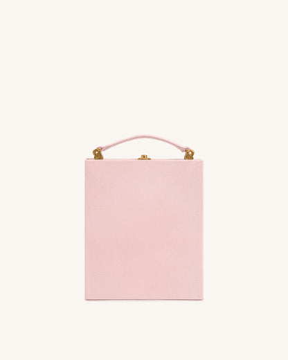 Taya Tropical Parrot Pattern Book Shape Clutch Bag - Pink | JW PEI