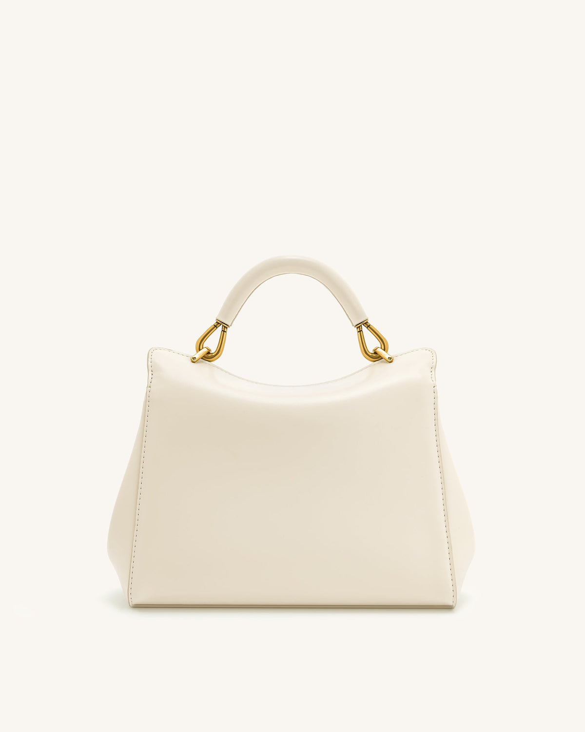 Lucia Classic Top Handbag - White | JW PEI