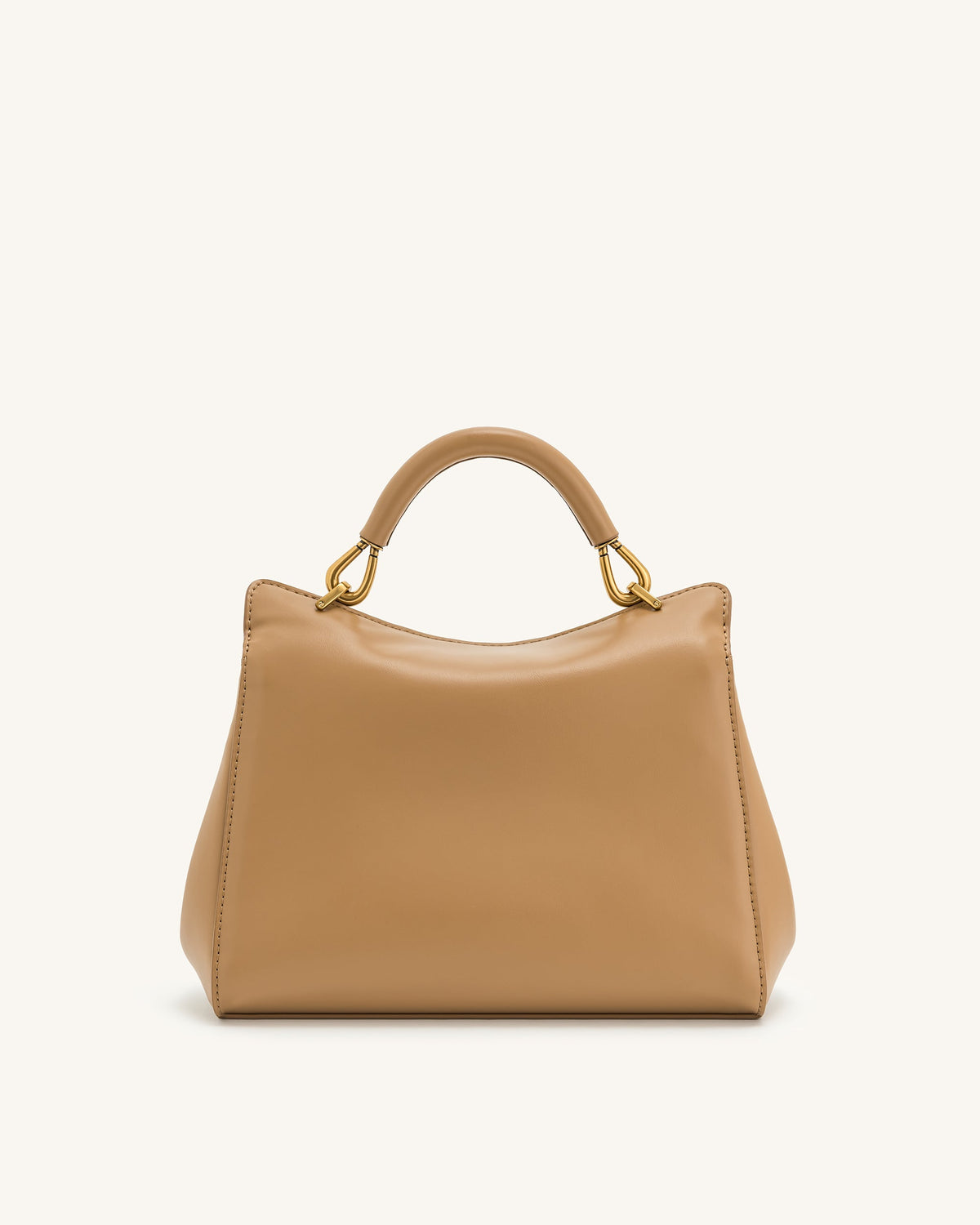 Lucia Classic Top Handbag - Brown | JW PEI