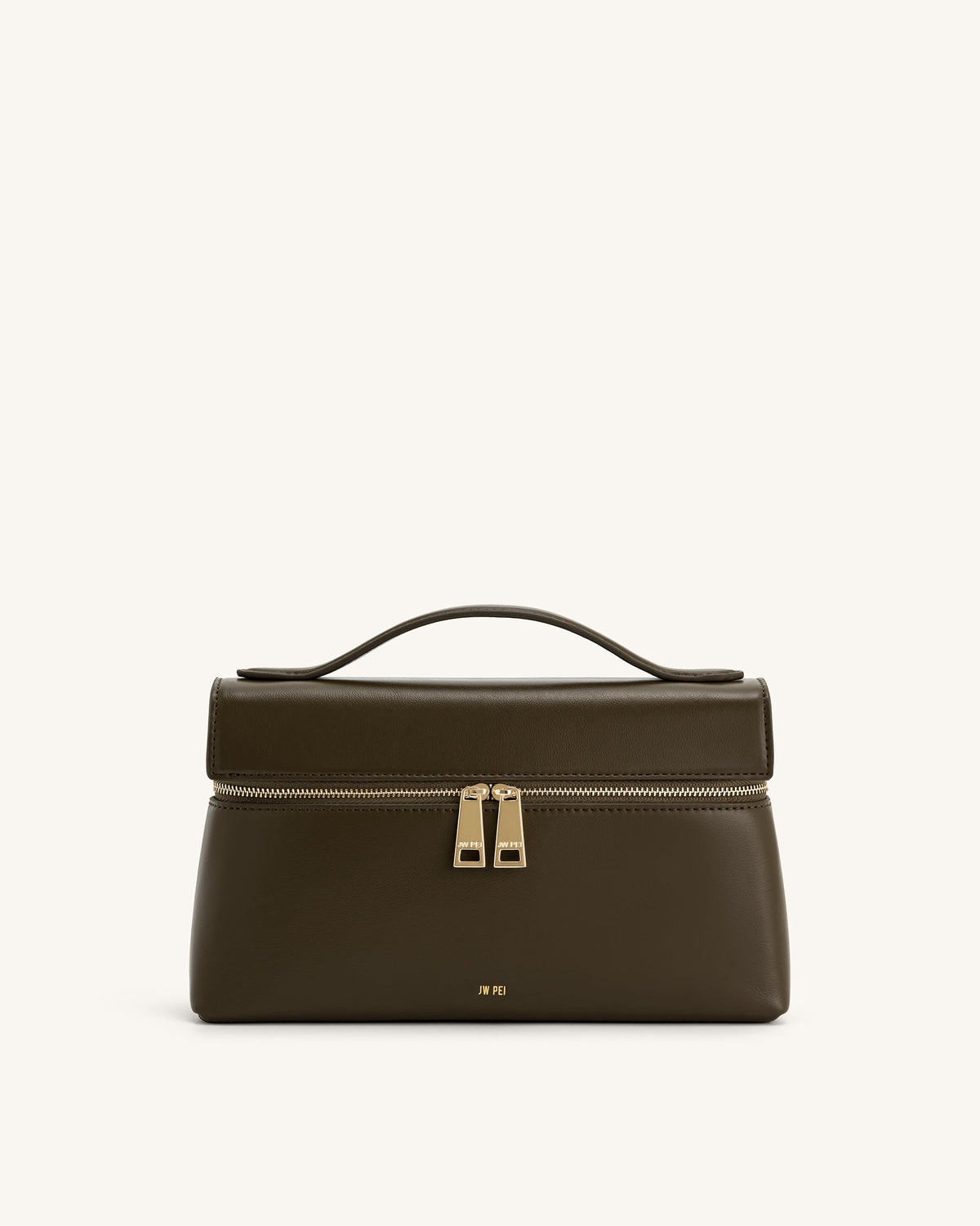 Thea Top Handle Bag - Dark Olive | JW PEI