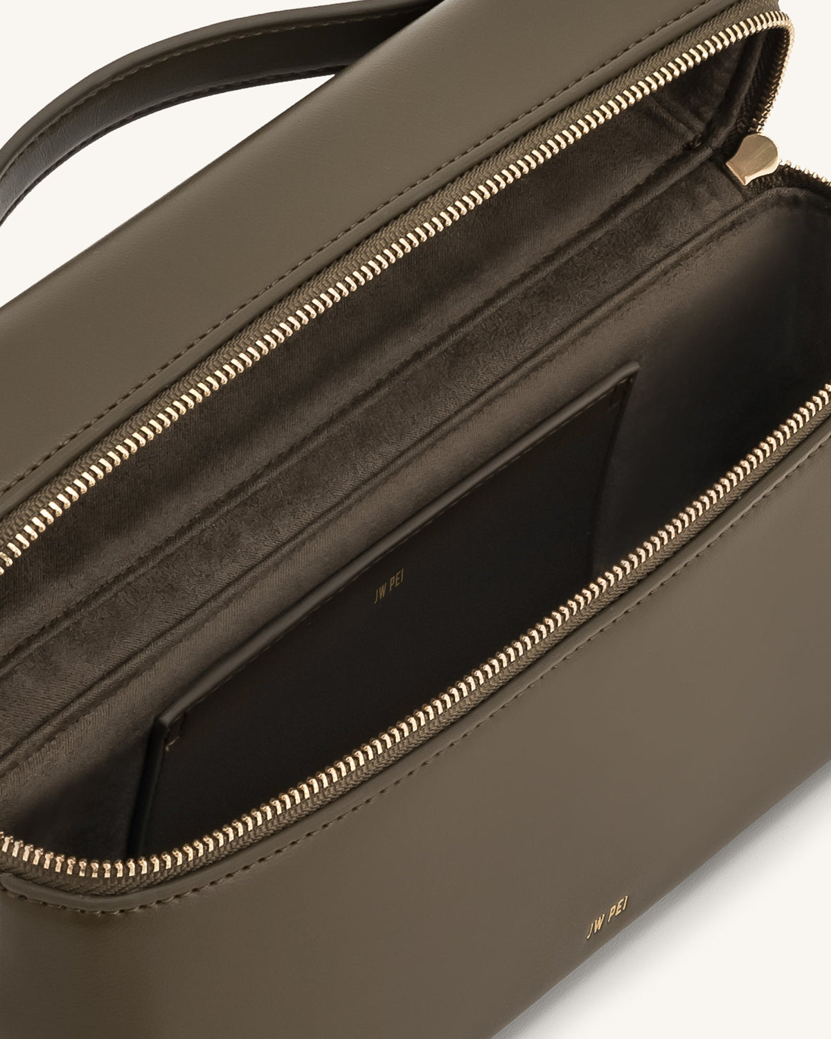 Thea Top Handle Bag - Dark Olive | JW PEI