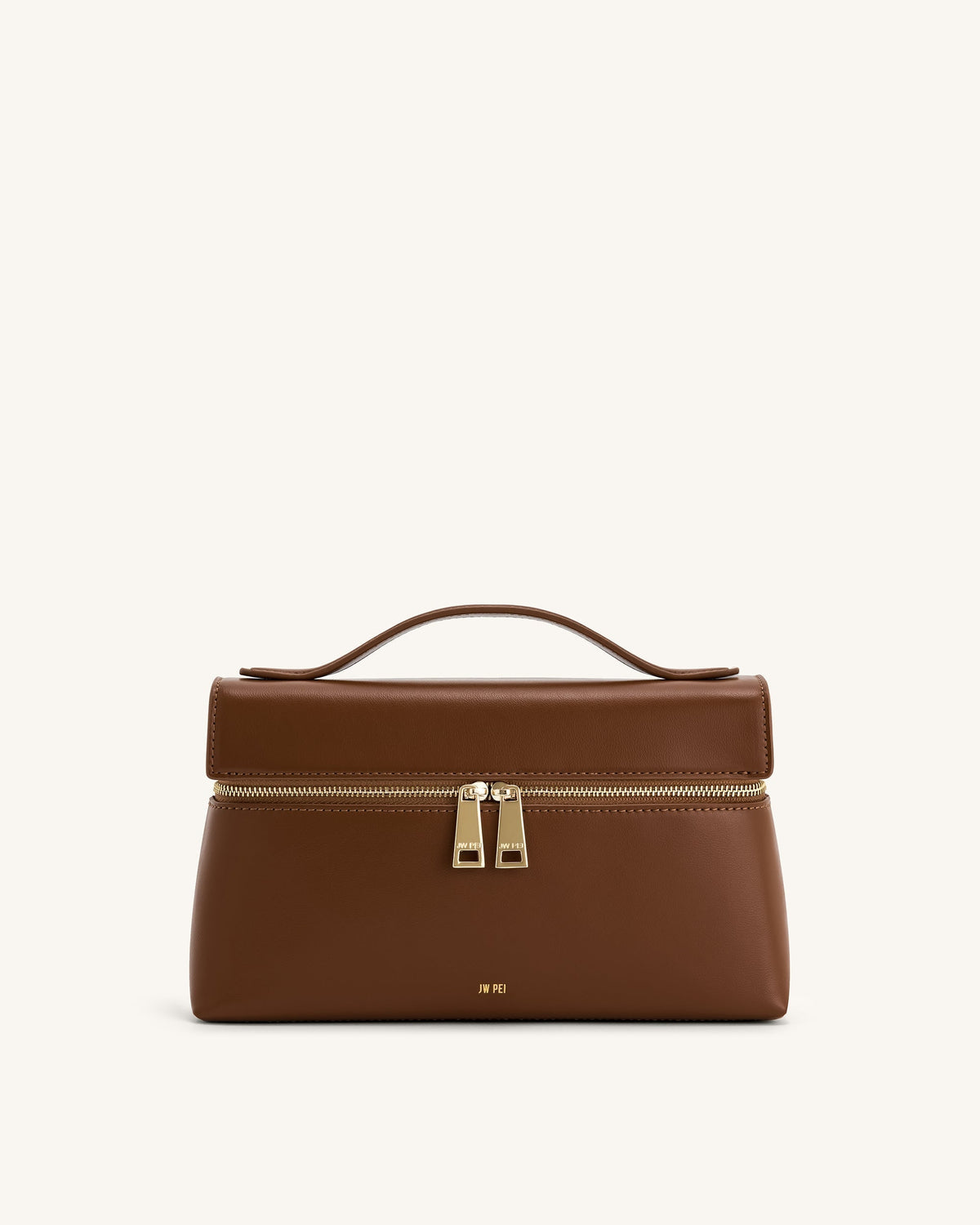 Thea Top Handle Bag - Brown | JW PEI
