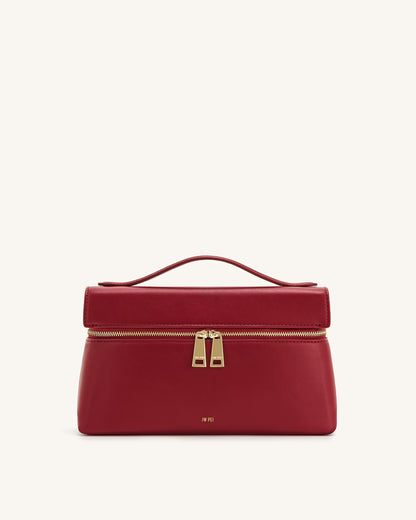 Thea Top Handle Bag - Claret | JW PEI