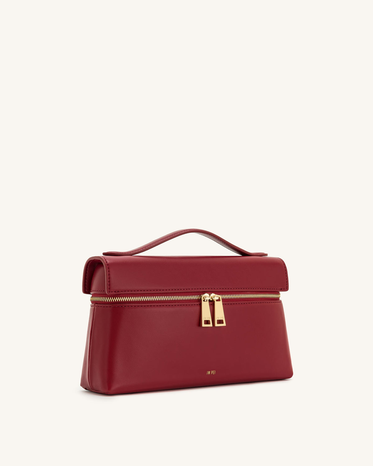 Thea Top Handle Bag - Claret | JW PEI