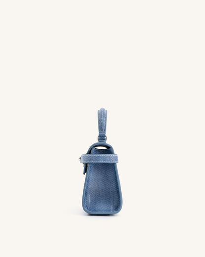 Elise Top Handle Bag - Blue | JW PEI