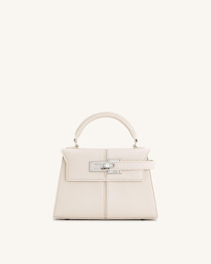 Elise Top Handle Bag - White | JW PEI