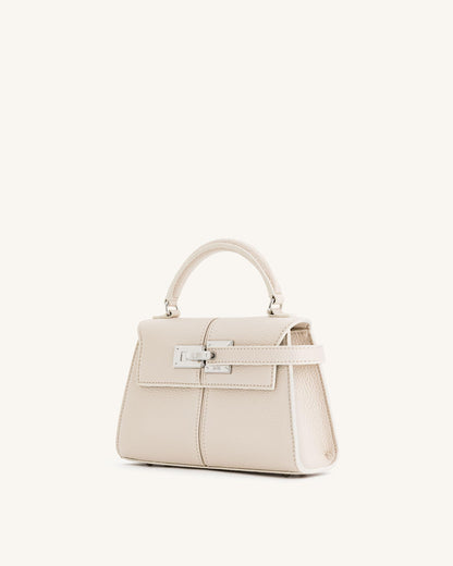 Elise Top Handle Bag - White | JW PEI