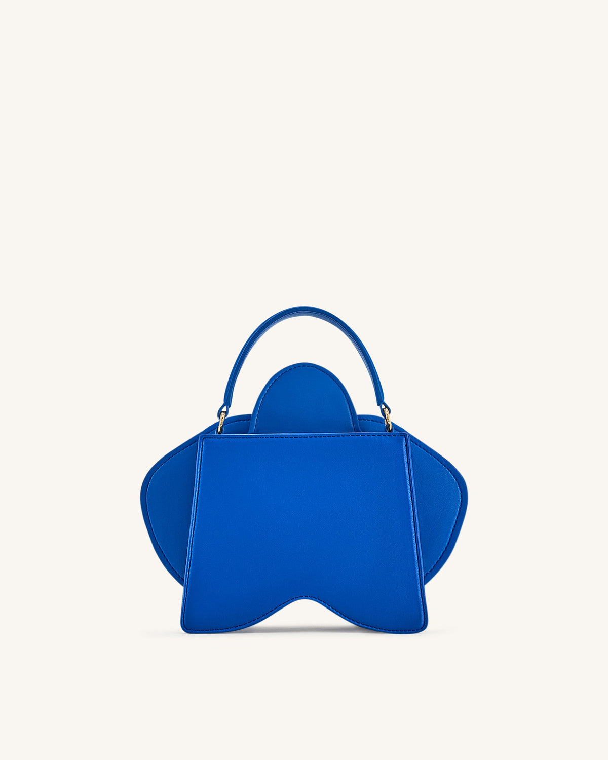 Flora Orchid Shaped Top Handle Bag - Blue | JW PEI