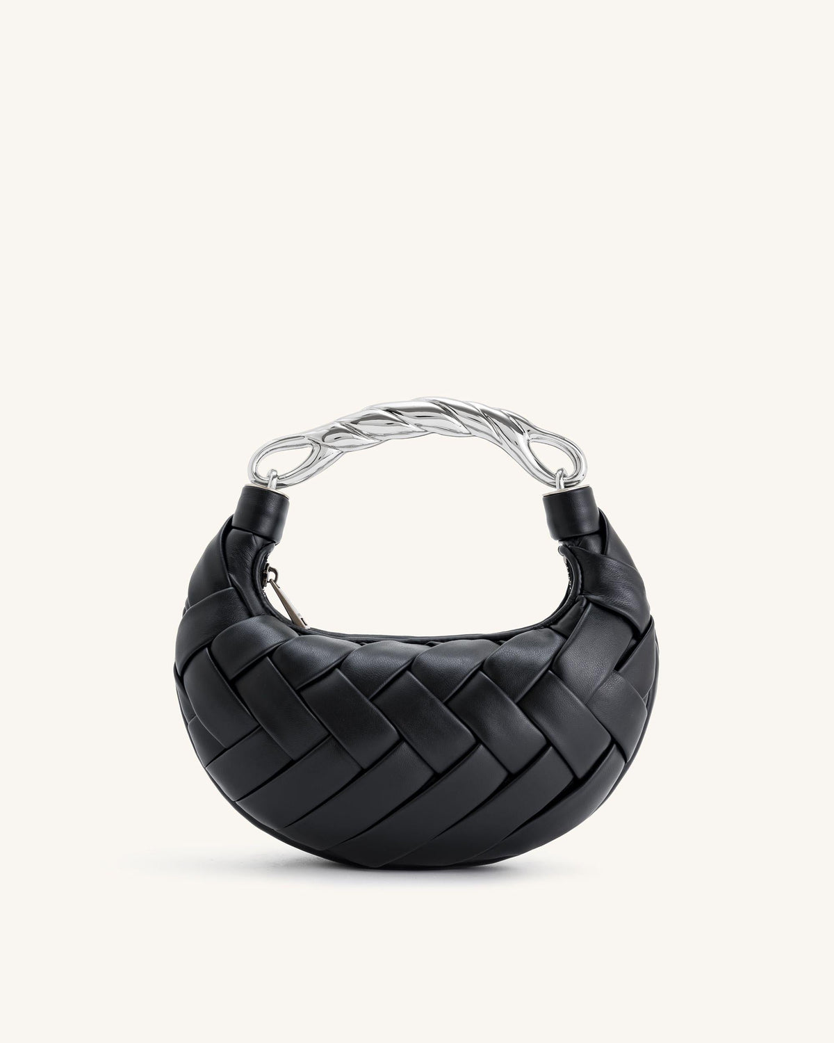 Orla Weave Handbag - Black | JW PEI