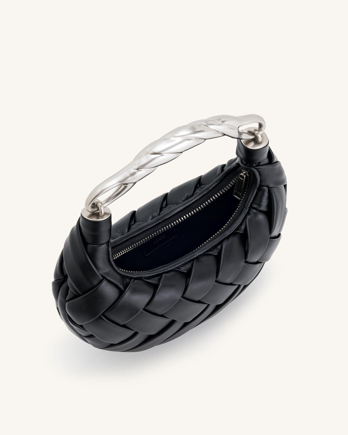 Orla Weave Handbag - Black | JW PEI