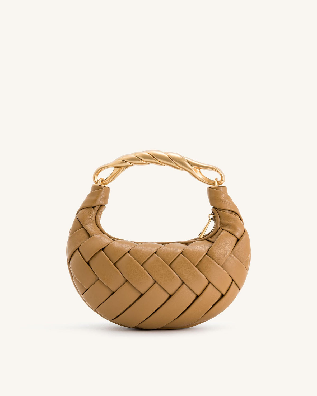Orla Weave Handbag - Brown | JW PEI