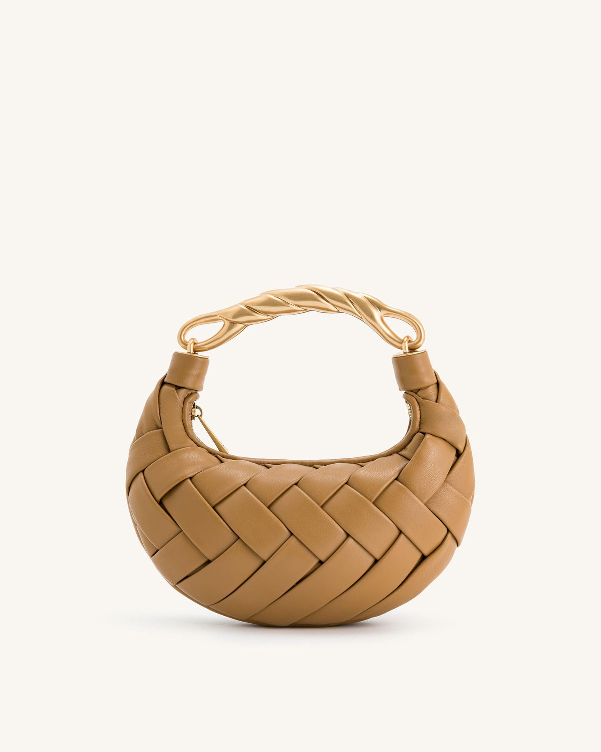 Orla Weave Handbag - Brown | JW PEI