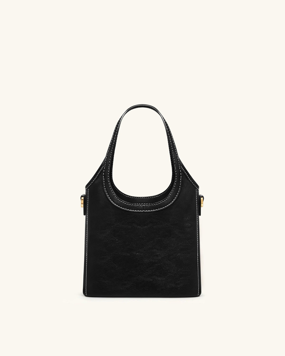 Brooke Mini Belted Embellished Top Handle Bag - Black | JW PEI