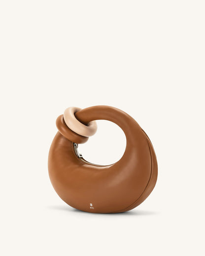 Abacus Top Handle Bag - Brown | JW PEI